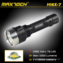 Maxtoch HI6X-7 Tactical Cree T6 lampe torche LED Rechargeable